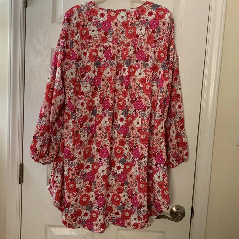 Floral dress sz XL_4